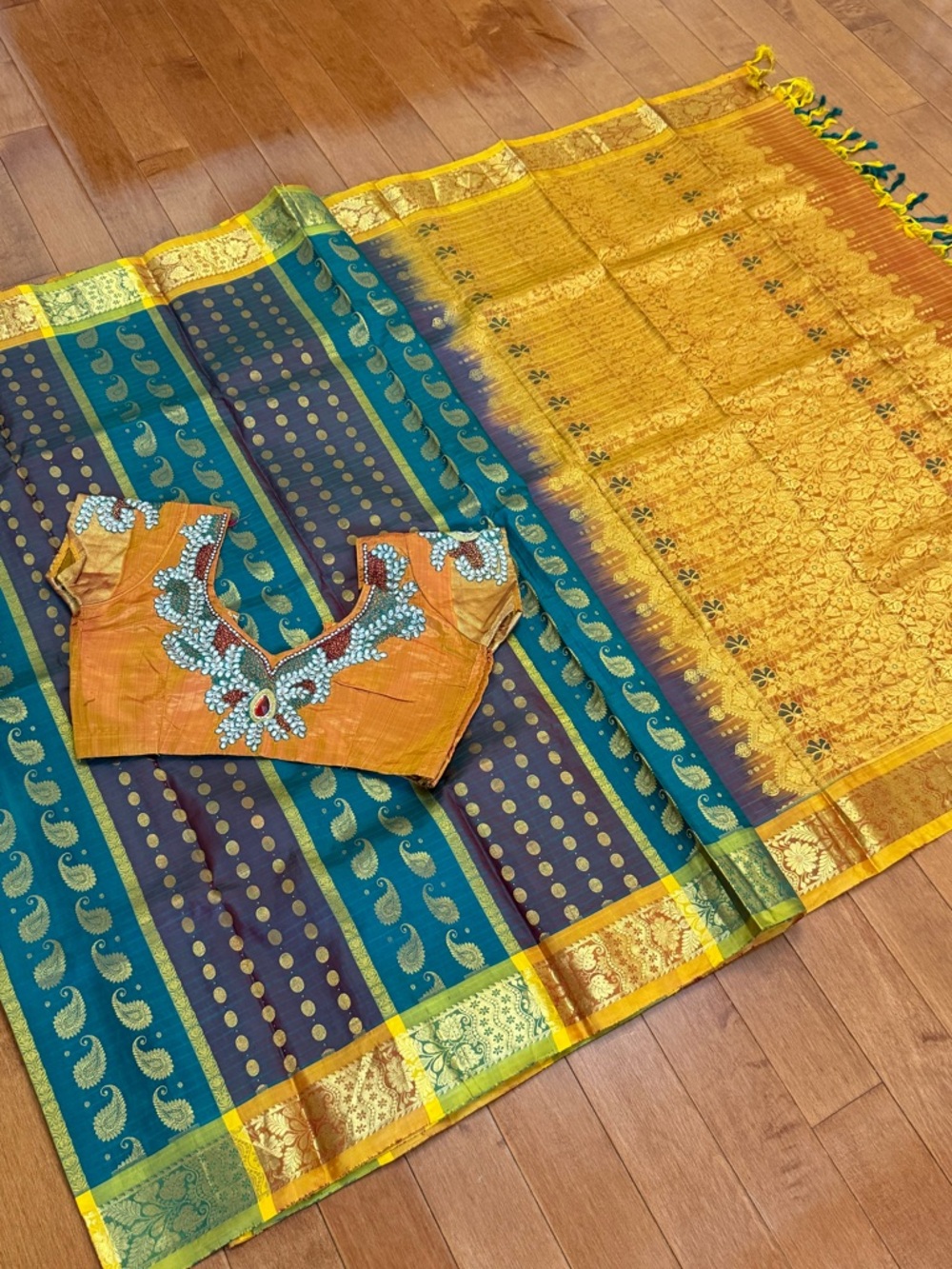 Pure handloom pattu saree